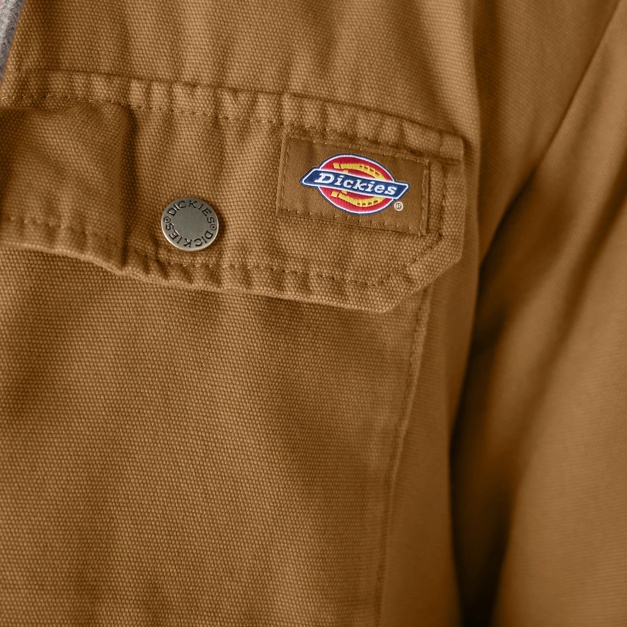 Water Repellent Duck Hooded Shirt Jacket - Image 8